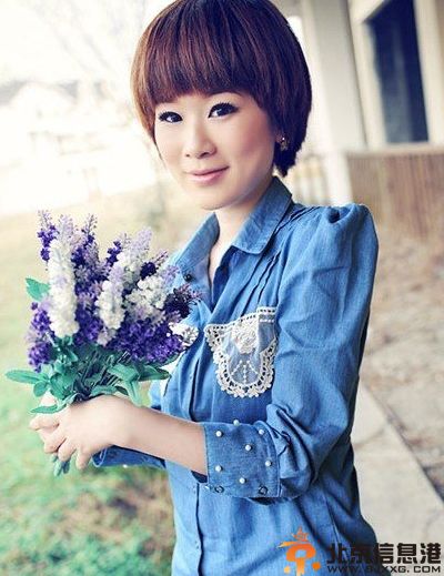 2014最新短发女孩服装搭配 甜美风格让他一见钟情