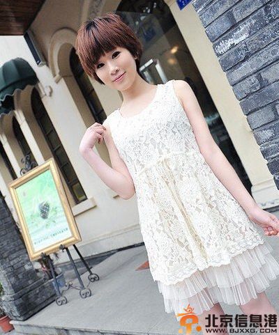 2014最新短发女孩服装搭配 甜美风格让他一见钟情