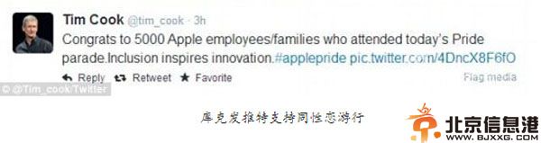 苹果ceo蒂姆·库克出柜了吗 揭其个人资料