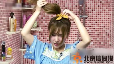 解析道姑头的扎法 四步打造魅力道姑头