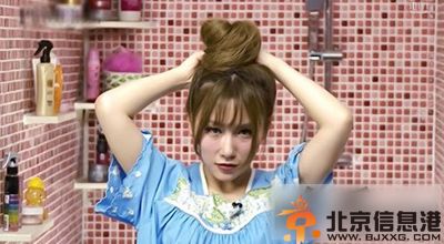 解析道姑头的扎法 四步打造魅力道姑头
