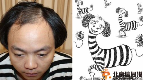 哟大豪爷微博资料照片 其创意人物肖像图片网络爆红