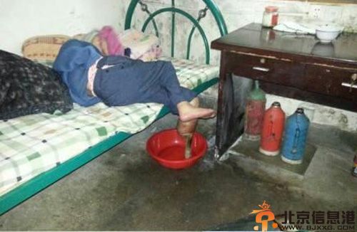 浙江安吉敬老院虐待老人事件 92岁林金凤老人小腿生蛆脱落