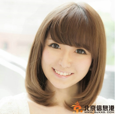 长直发发型图片 甜美可人很有范儿