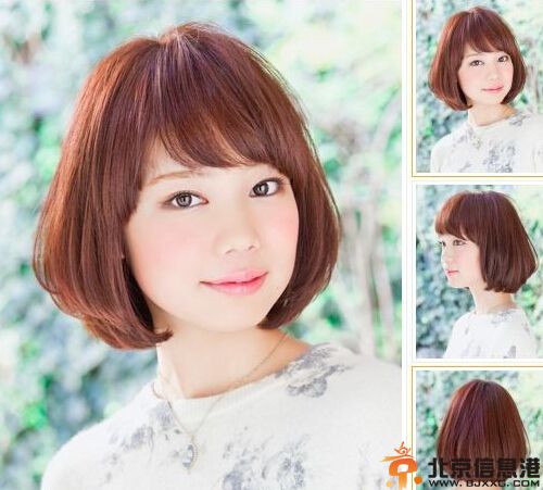 日系梨花头发型图片欣赏 教你做气质女生