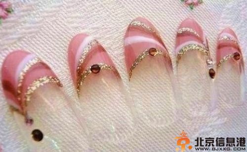 新娘美甲图片2014款式分享 点亮浪漫婚礼