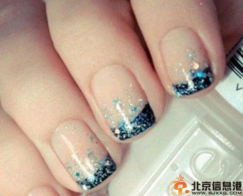 法式美甲图案欣赏 高端大气时尚范儿