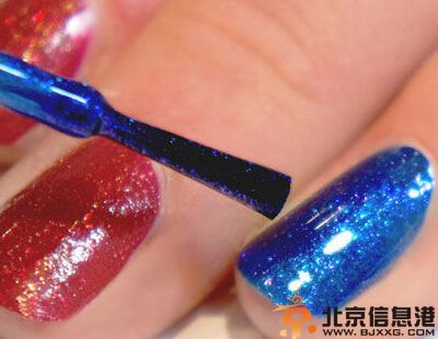 米字旗图案美甲步骤 浓浓英伦风个性又时尚