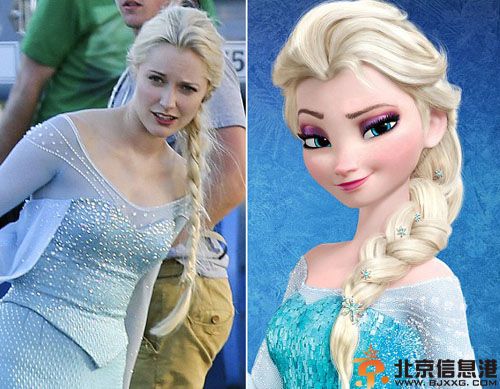 真人版冰雪女王乔治娜·海格被呼好胖 揭其个人资料海量生活照片