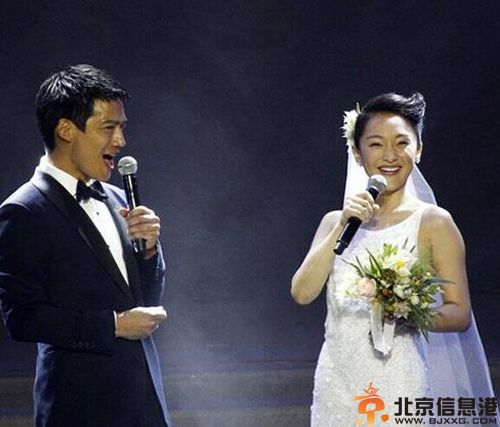 周迅婚礼现场图片显温馨 老公高圣远致辞引高潮