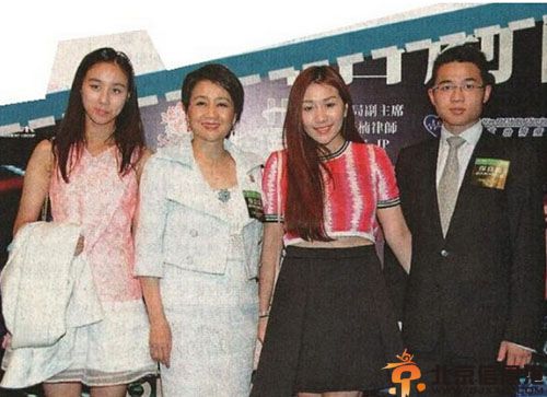 赌王四太梁安琪儿女何超欣资料照片 表示没兴趣做模特儿