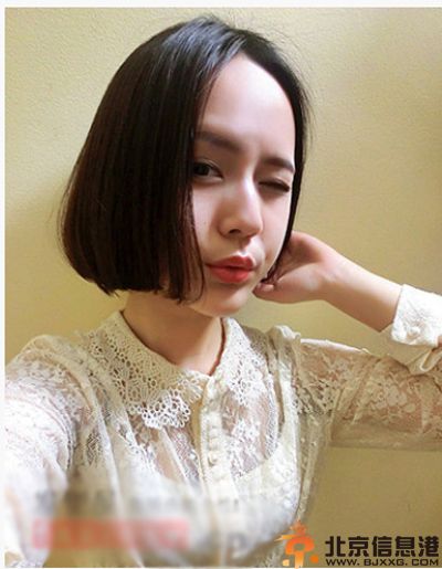 波波头适合什么样的脸型 修饰小脸就这么简单