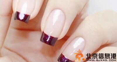 女王风法式美甲教程 让你拥有女王的高贵气质