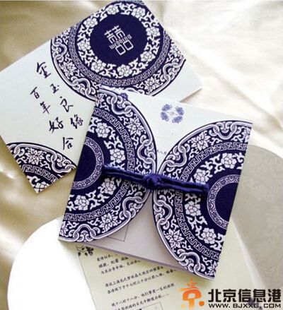 中式元素请柬图片欣赏 凸显浓浓中国风