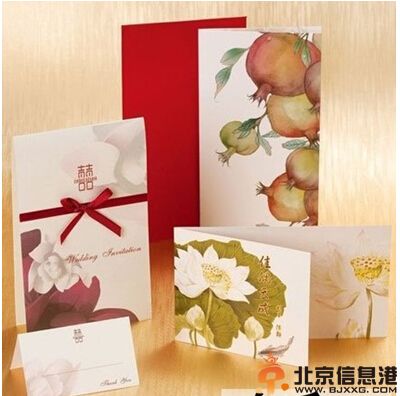 中式元素请柬图片欣赏 凸显浓浓中国风