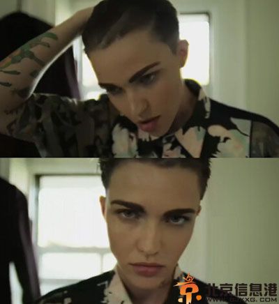 Ruby Rose鲁比·洛斯个人资料身高 公开出柜超模凯萨琳·麦妮尔