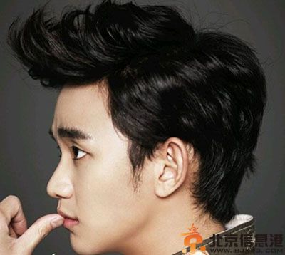 2014韩国男明星发型图片大全 金秀贤GD李钟硕引领飞机头潮流
