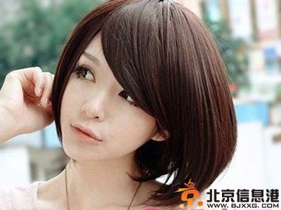 女生圆脸短发发型图片推荐 拯救圆脸MM大脸困扰