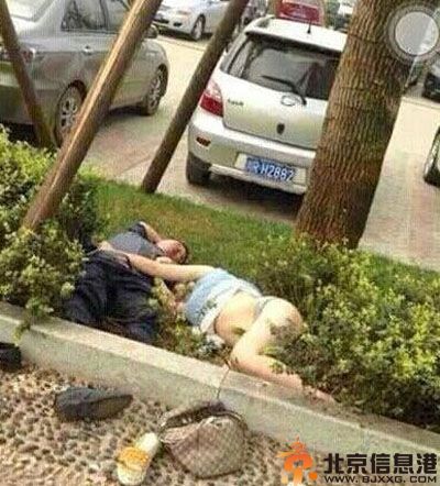 亮点图妹纸太白天这样好吗 这是一张有<a href='http://www.bjxxg.cn/beijing/gushi/' target='_blank'><u>故事</u></a>的照片