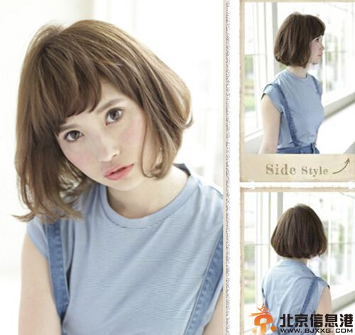 内扣梨花头造型图片 清爽又甜美