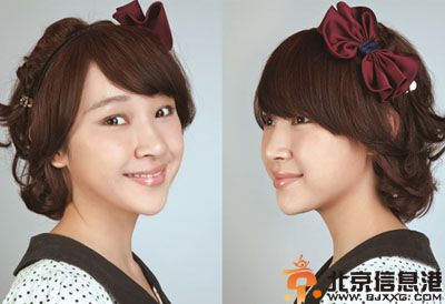 短发发箍怎么带好看 夏季短发怎么扎发箍帮你优雅甜美范儿