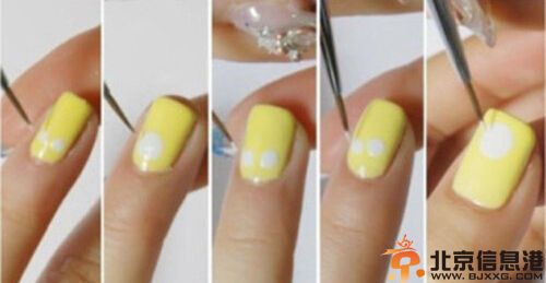 小黄人美甲教程 让萌萌的小黄人在指尖与你相伴