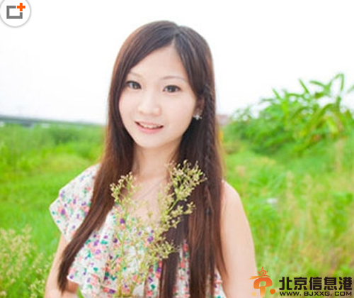 披肩中分直发发型图片 时尚披肩发最淑女