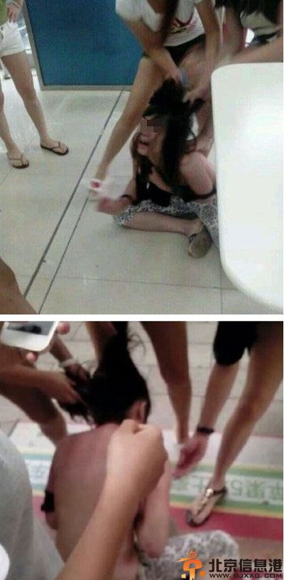 广西疑为小三女子被扒光群殴图片 现场场面劲爆引热议