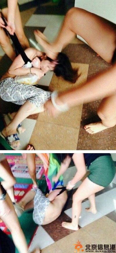 广西疑为小三女子被扒光群殴图片 现场场面劲爆引热议