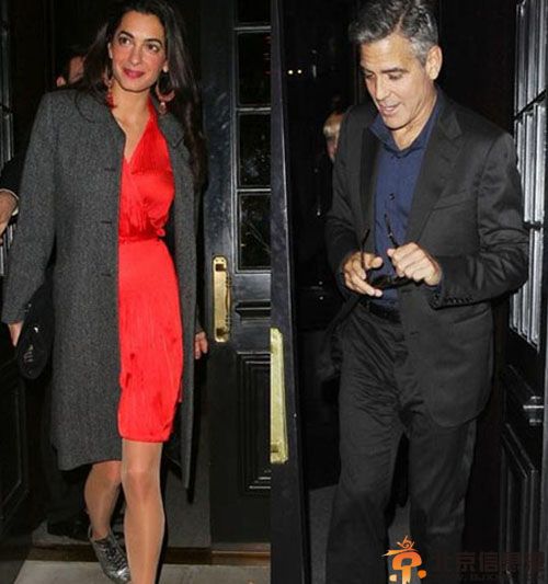 乔治克鲁尼女友艾默阿拉穆个人资料 领证结婚老婆怀孕被爆