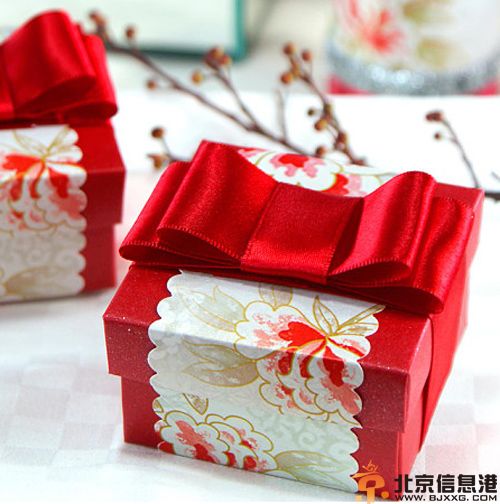 2014最新结婚喜糖包装盒图片分享 个性婚礼的不二选择