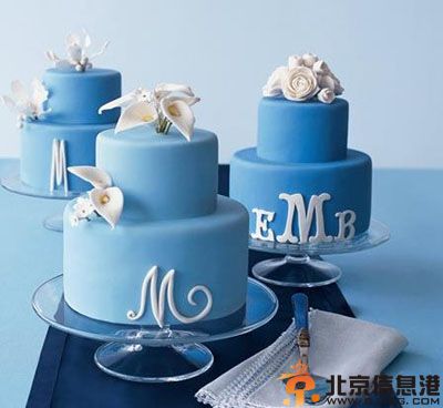 美轮美奂的创意婚礼蛋糕 增添婚礼别样甜蜜