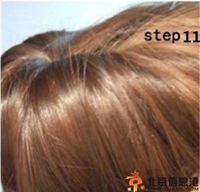 教你简单韩式盘发 彰显女人优雅气质