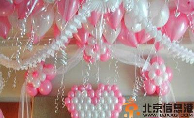 婚房气球布置赏析 让你的婚房充满浪漫气息