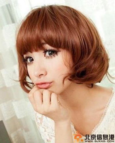 短发发型图片大全 甜美清新萌妹子风格任你选