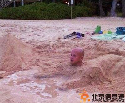 搞笑图片笑死人 这是光头人面像吗