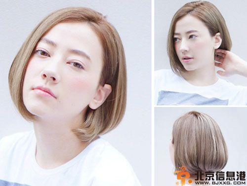 日式烫发发型图片女 日式波波头瘦脸又时尚