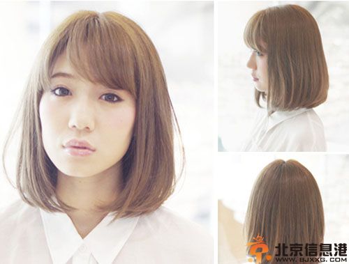 日式烫发发型图片女 日式波波头瘦脸又时尚