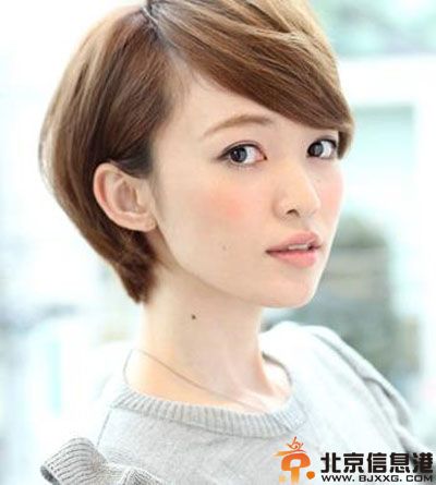 女人短发最新发型造型 小职员变身精明丽人