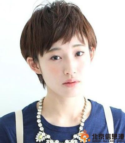 女人短发最新发型造型 小职员变身精明丽人