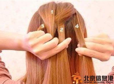 四股辫的编法图解步骤 两种时尚编法任你选