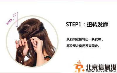 鱼骨辫发型扎法图解 两款总有一款是你喜欢的