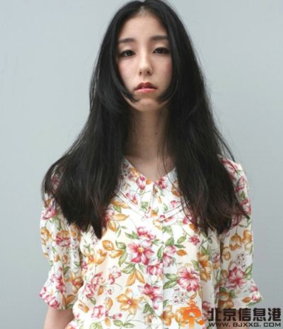 盘点2014最新中分刘海发型图片 彰显纯美风情