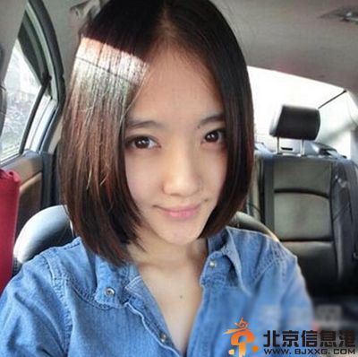 2014最新中分短发发型图片 玩转时尚简约气质