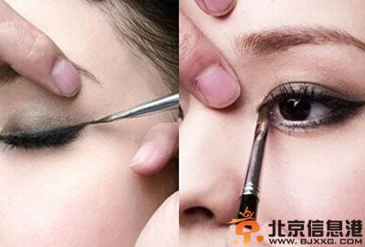 怎样画眼线不晕妆 化妆菜鸟变高手之眼线画法