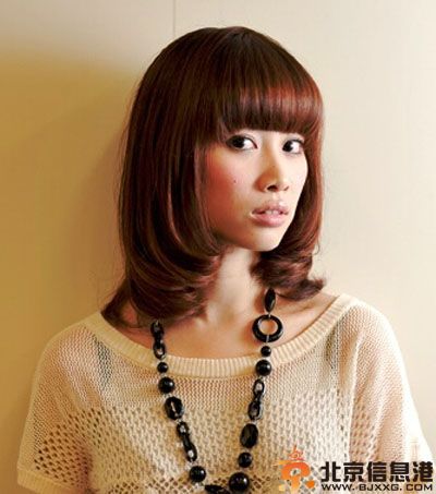 内扣梨花头发型图片 为你打造淑女甜美范儿