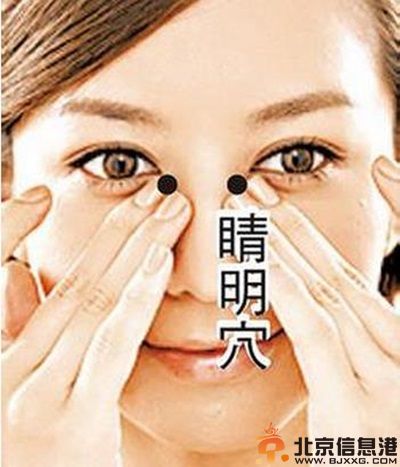 教你眼部穴位按摩手法 还您一双明媚双眸