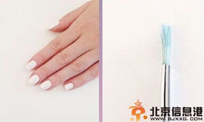 渐变色美甲教程 DIY西瓜碧玺美甲教程