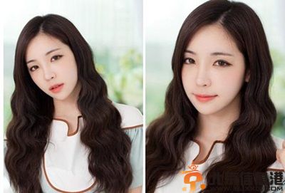 中长发蛋卷头图片赏析 打造清新减龄美女