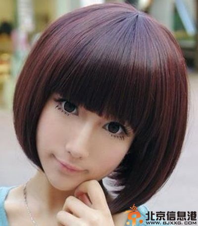 赏析齐耳短发发型图片 短发也可以性感可爱